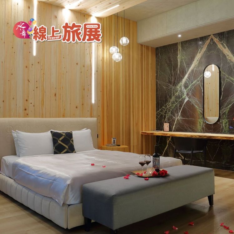 旅展限定【沐蘭精品旅館 台中館】楓舞高級房住宿券(平日加碼升等) K002801