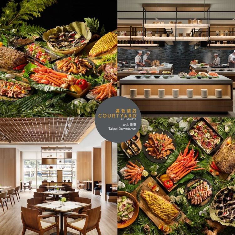 台北 國泰萬怡酒店 MJKitchen 平日單人自助午餐 (晚餐、假日可加價使用)