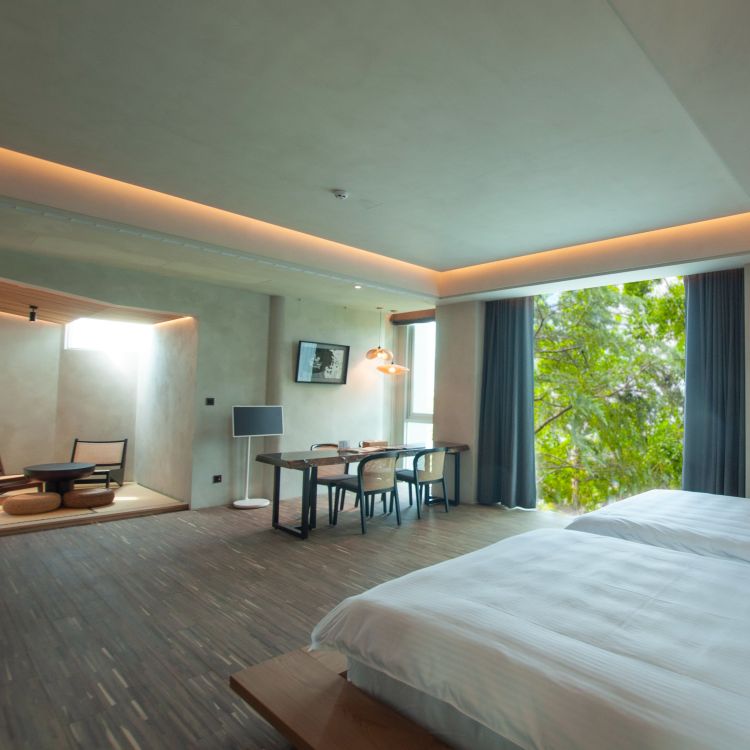 【寨酌然】獨家住宿券一泊朝食【肆院 villa】四人房K016920