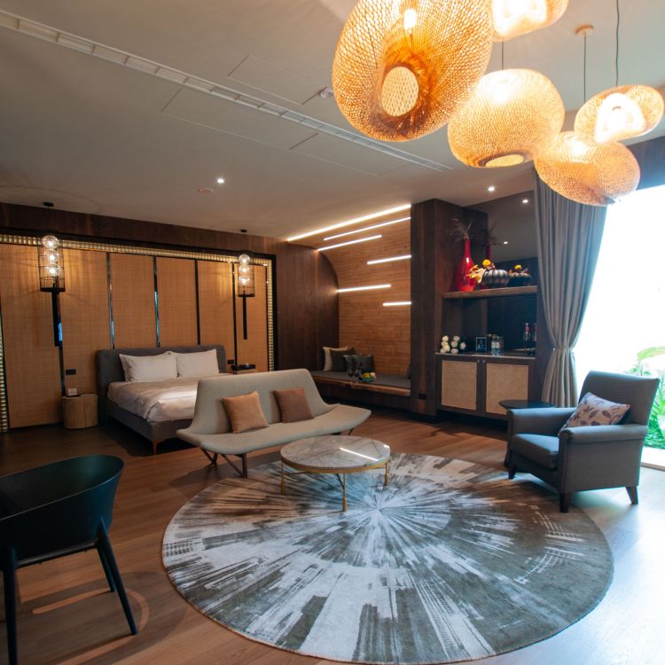 樂購雙11【沐蘭 台中館】楓舞豪華房 雙人住宿券 獨家優惠 K03112